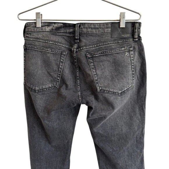 Rag & Bone Dre Low-Rise Slim Boyfriend Jeans in Serephina, Size 27 - Picture 11 of 14